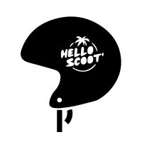 Hello scoot tahiti scooter Mets ton casque