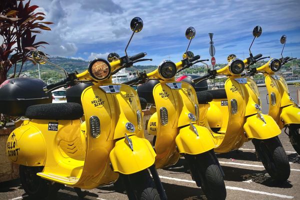 Hello Scoot' Le bon plan pour rouler en Polynésie